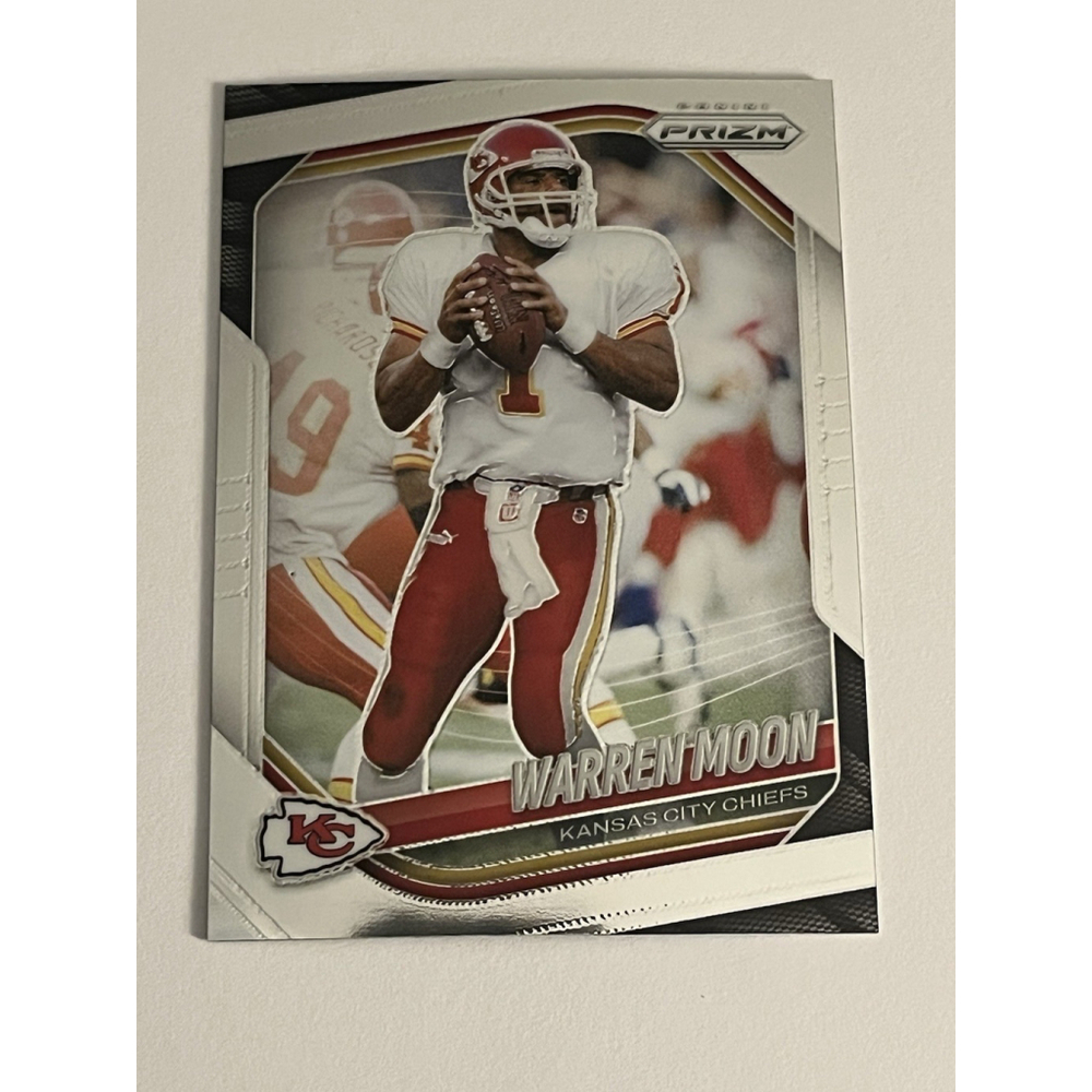 Warren Moon Panini Prizm Chrome Kansas City Chiefs